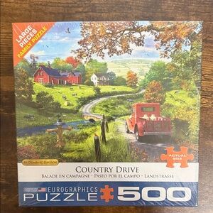 Country Drive Puzzle - 500 Pieces